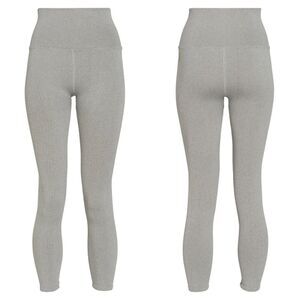 Free People Movement Women's Size XS Gray Good Karma 7/8 Ribbed Leggings Workout